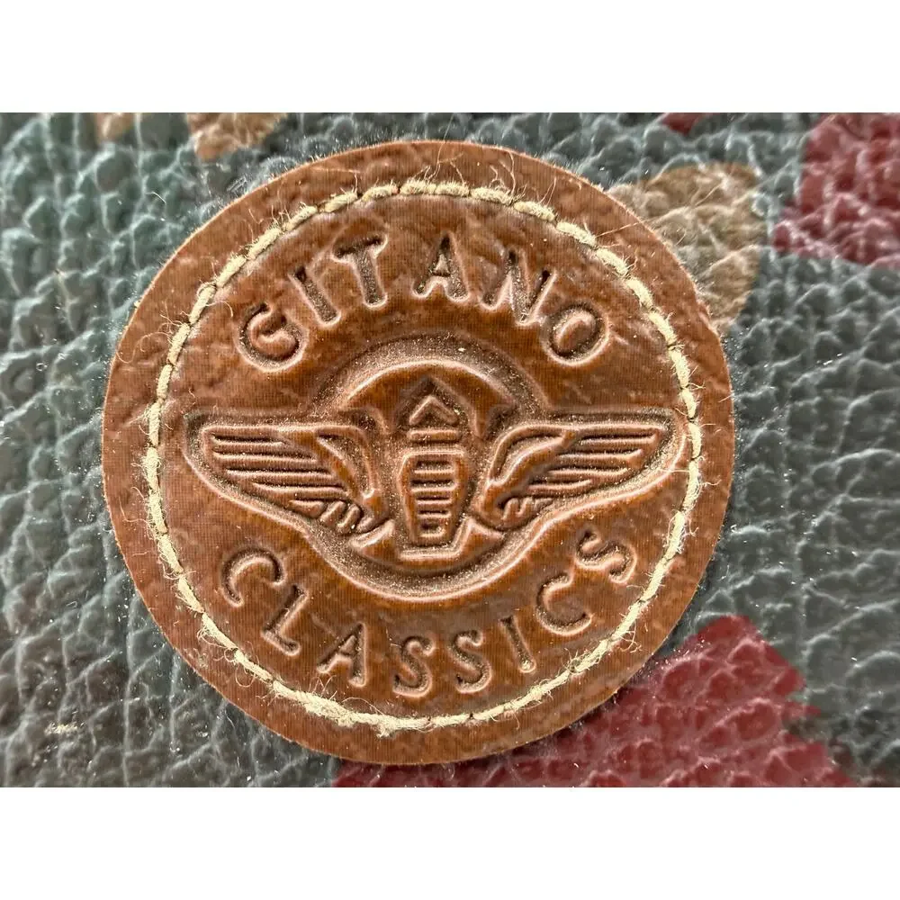 Gitano Classics Vintage 90s Coin Purse Change Pouch Zip Top ID Case